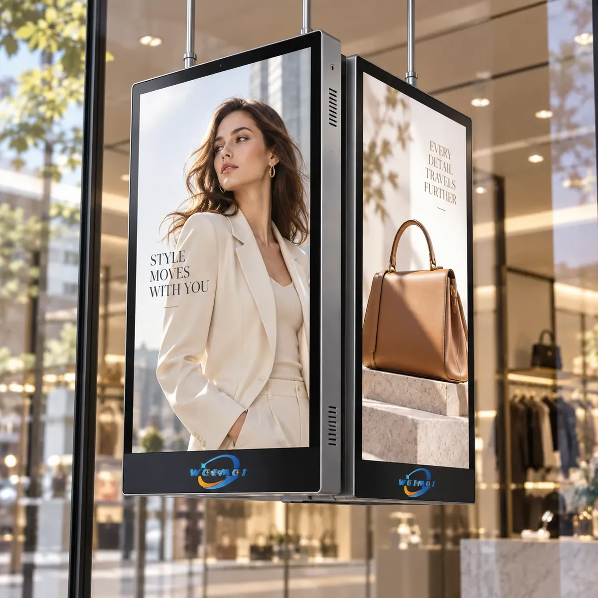 Dual Sides Display · WCIMCI
