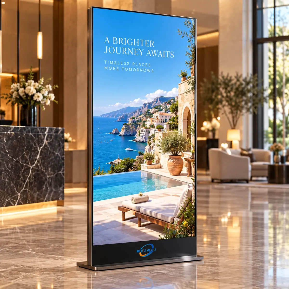 Full-Screen Digital Display · WCIMCI