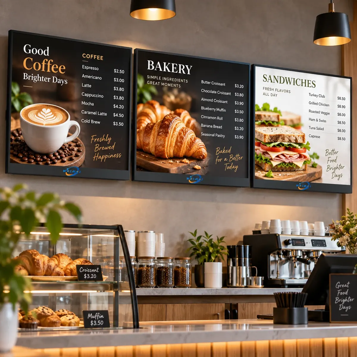 Digital Menu Board · WCIMCI