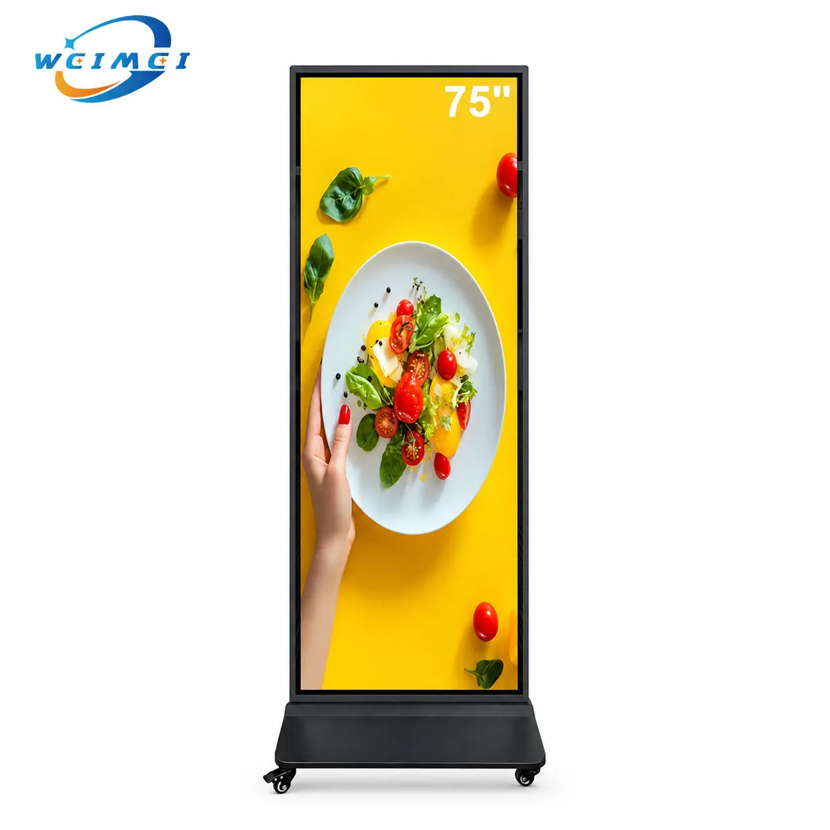 Full-Screen Digital Standing Totem