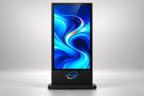65 Inch LCD Floor Standing Advertising Kiosk for Shopping... — 2