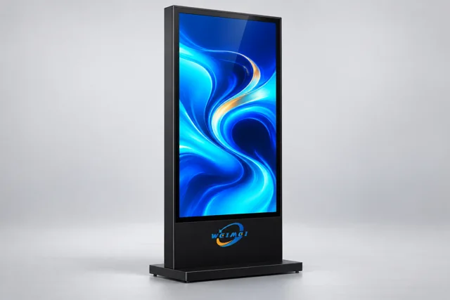 65 Inch LCD Floor Standing Advertising Kiosk for Shopping...