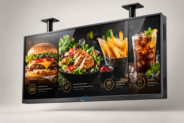 Digital Menu Board 4k Indoor Hd Screen