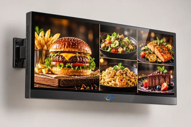 Electronic Menu Board Android LCD Display