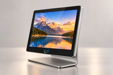 L-Shape Desktop Digital Signage Display Screen — 3