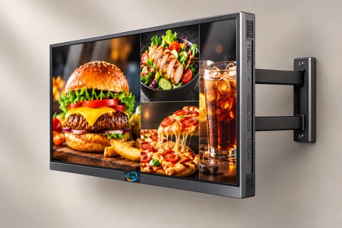 Izvēles skāriena sienas montēšanas LCD digitālā reklāma — 3