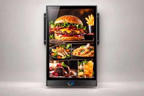 Vertikālais ēdienkārta LCD panelis — 2