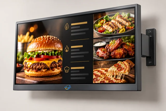 Video Menu Board For Restaurants