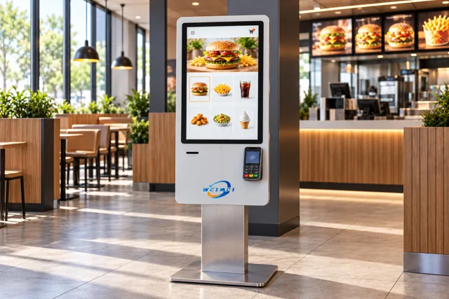 21.5" Self Ordering Kiosk Totem Fast Food — 2