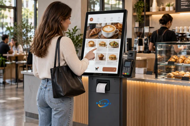 27" Kiosk Self Service Cash Register Payment Machine