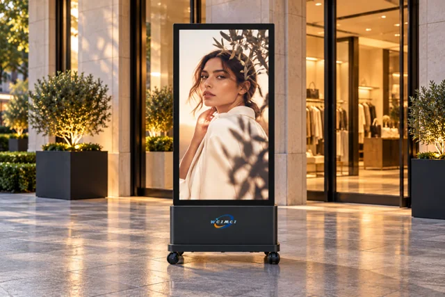 43" Outdoor Advertising Display Charge Poster — 2