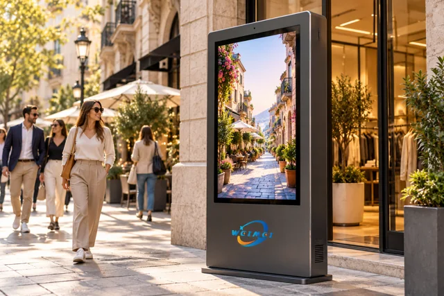 Outdoor Kiosks and Freestanding Advertising Displays