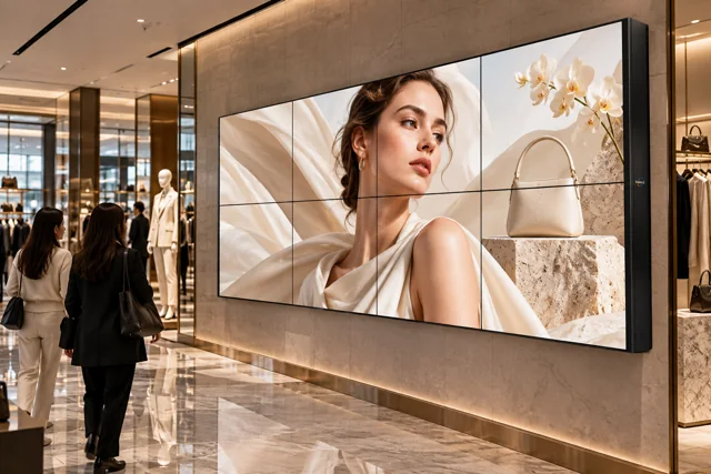 Indoor Digital Signage LCD Video Wall