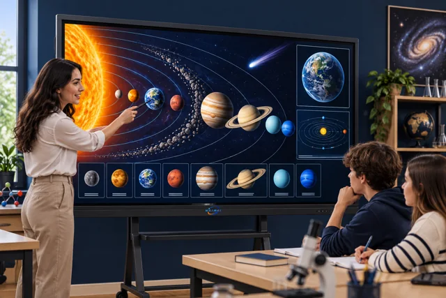 4K LCD Interactive Board For Teaching