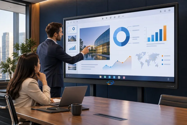 Dual System 86 Inch Smart Board