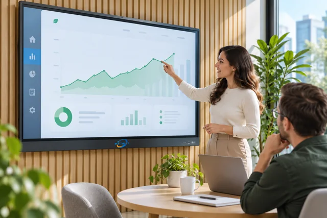 Energy-Efficient Smart Board 65 Inch