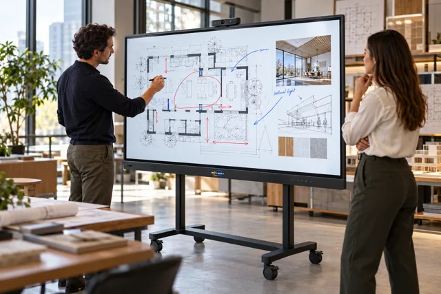 Portable Interactive Whiteboard With Camera