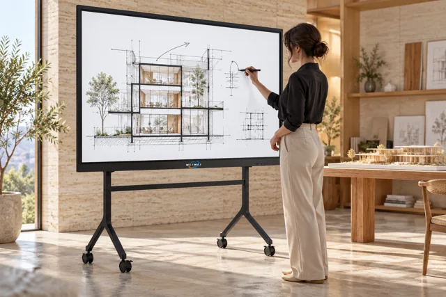 Portable Pen-Touch Whiteboard Device