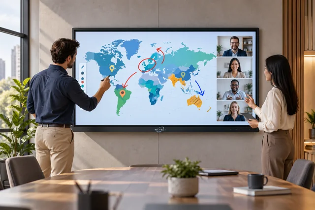 Smart Interactive Whiteboard for Business