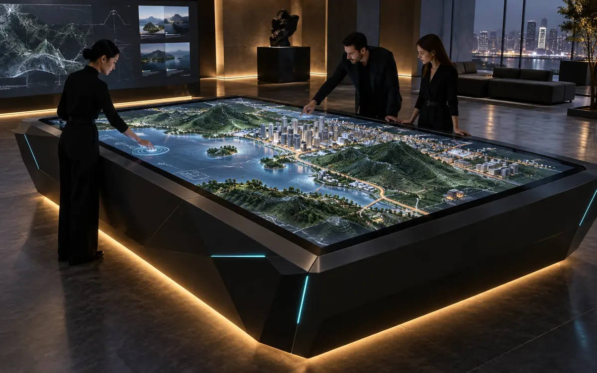 Electronic Sand Table