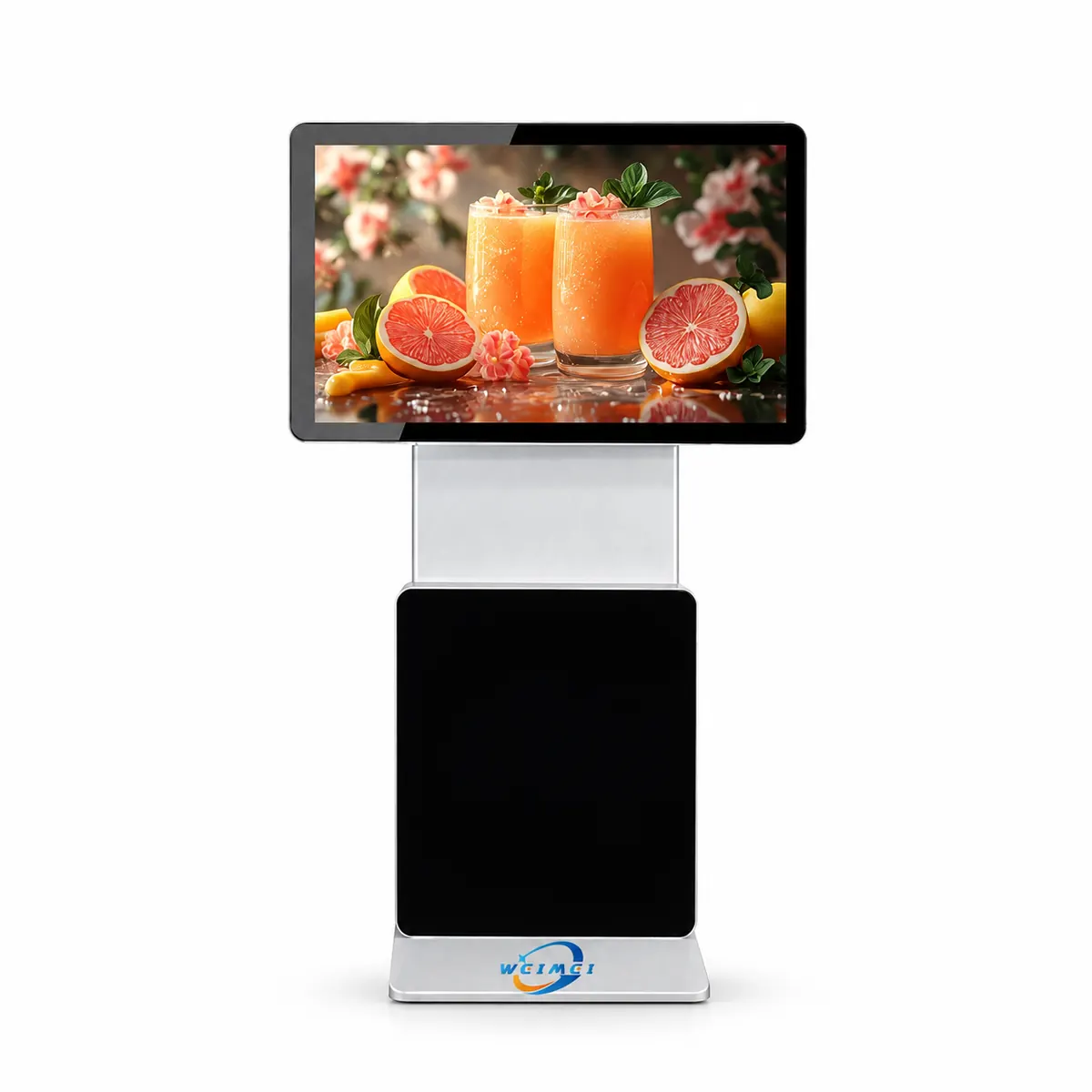 43 Inch Floor Stand Rotating Digital Signage Advertising ...